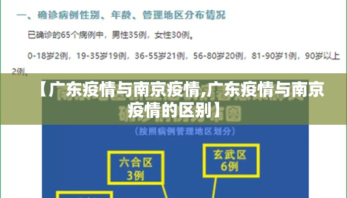 【广东疫情与南京疫情,广东疫情与南京疫情的区别】