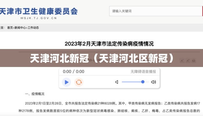 天津河北新冠（天津河北区新冠）