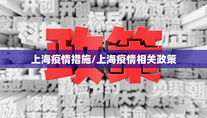 上海疫情措施/上海疫情相关政策