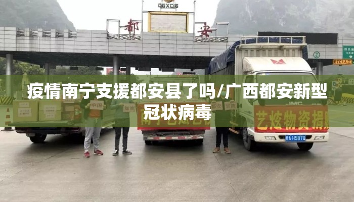 疫情南宁支援都安县了吗/广西都安新型冠状病毒