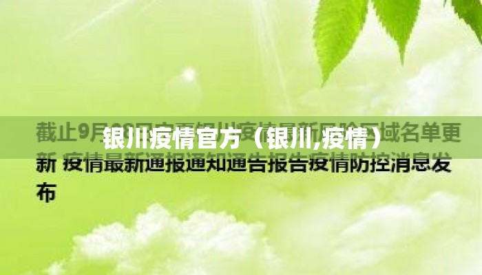银川疫情官方（银川,疫情）