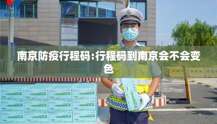 南京防疫行程码:行程码到南京会不会变色