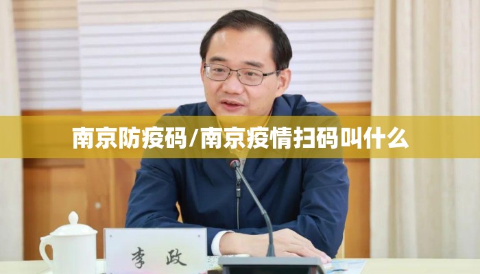 南京防疫码/南京疫情扫码叫什么