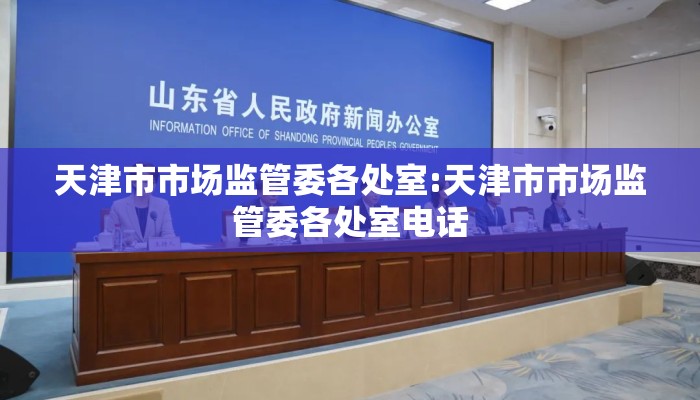 天津市市场监管委各处室:天津市市场监管委各处室电话