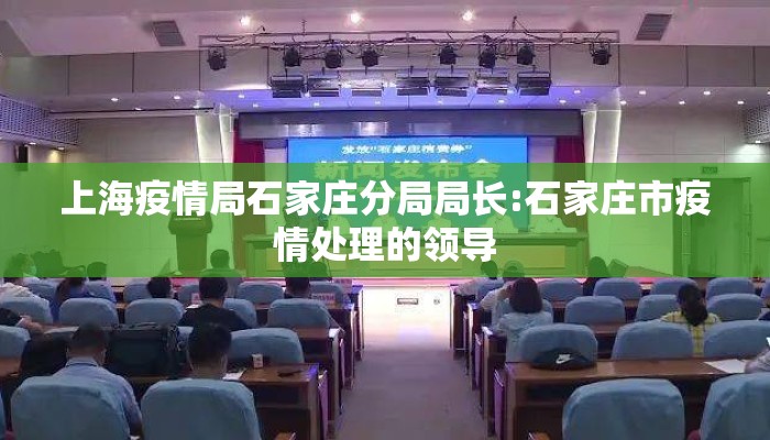 上海疫情局石家庄分局局长:石家庄市疫情处理的领导