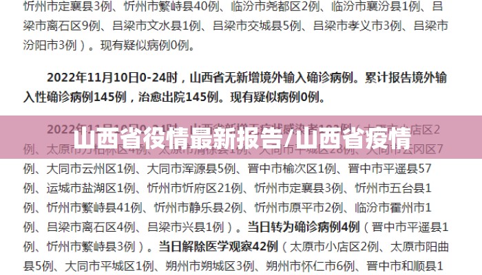 山西省役情最新报告/山西省疫情