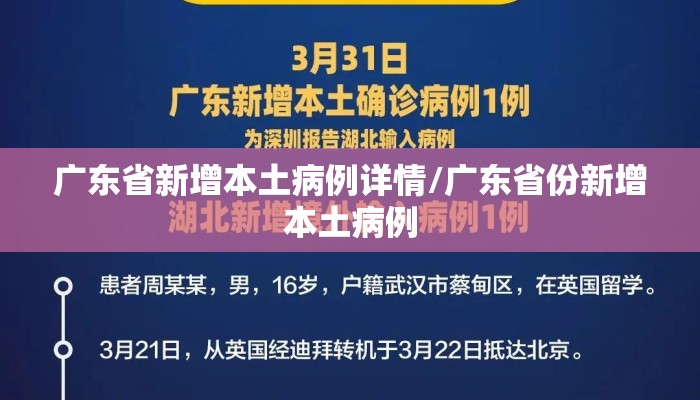 广东省新增本土病例详情/广东省份新增本土病例