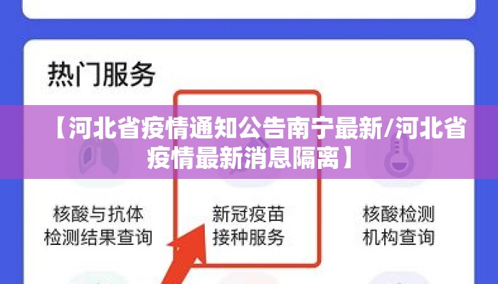 【河北省疫情通知公告南宁最新/河北省疫情最新消息隔离】