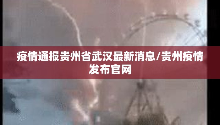 疫情通报贵州省武汉最新消息/贵州疫情发布官网