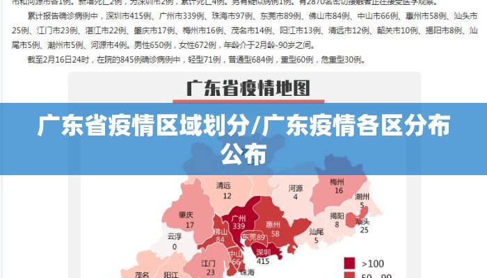 广东省疫情区域划分/广东疫情各区分布公布