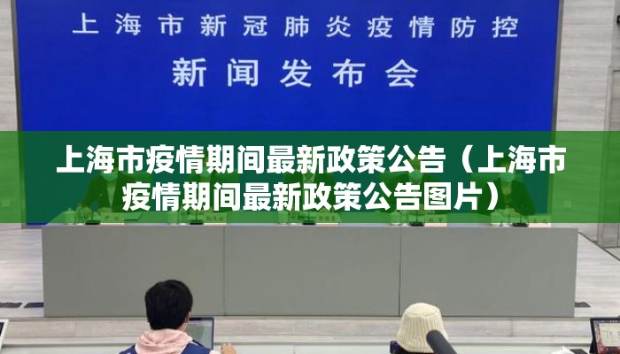 上海市疫情期间最新政策公告（上海市疫情期间最新政策公告图片）