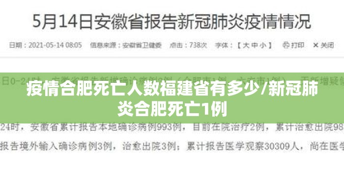 疫情合肥死亡人数福建省有多少/新冠肺炎合肥死亡1例