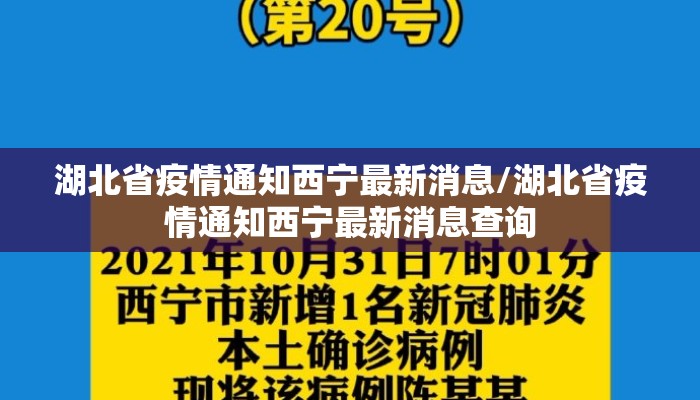 湖北省疫情通知西宁最新消息/湖北省疫情通知西宁最新消息查询