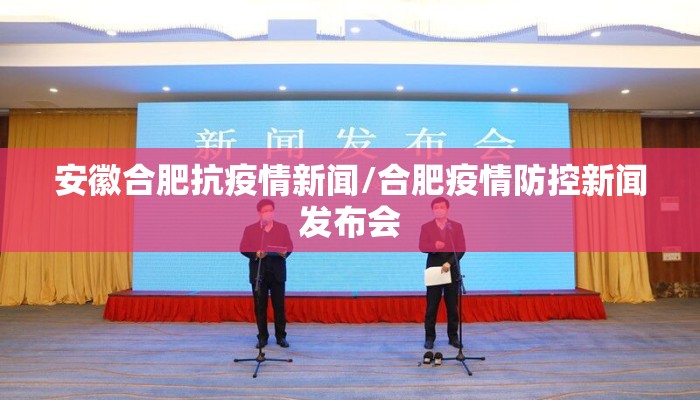 安徽合肥抗疫情新闻/合肥疫情防控新闻发布会