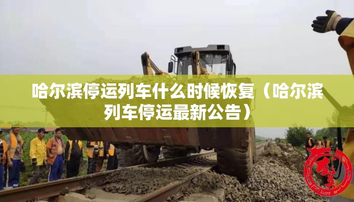 哈尔滨停运列车什么时候恢复（哈尔滨列车停运最新公告）