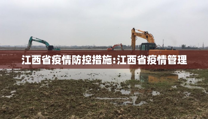 江西省疫情防控措施:江西省疫情管理