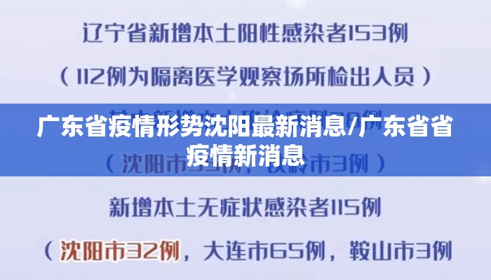 广东省疫情形势沈阳最新消息/广东省省疫情新消息