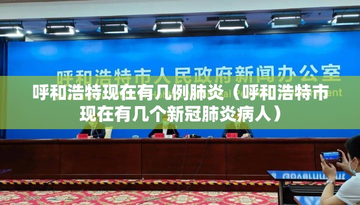 呼和浩特现在有几例肺炎（呼和浩特市现在有几个新冠肺炎病人）