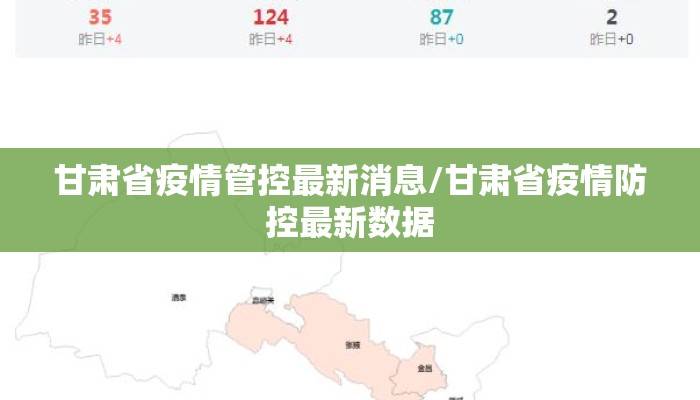 甘肃省疫情管控最新消息/甘肃省疫情防控最新数据