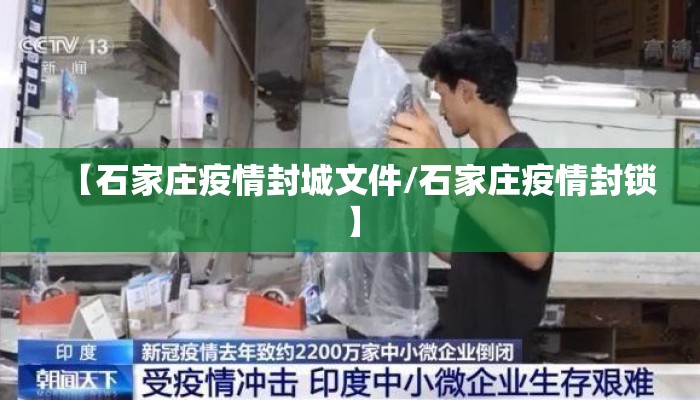 【石家庄疫情封城文件/石家庄疫情封锁】