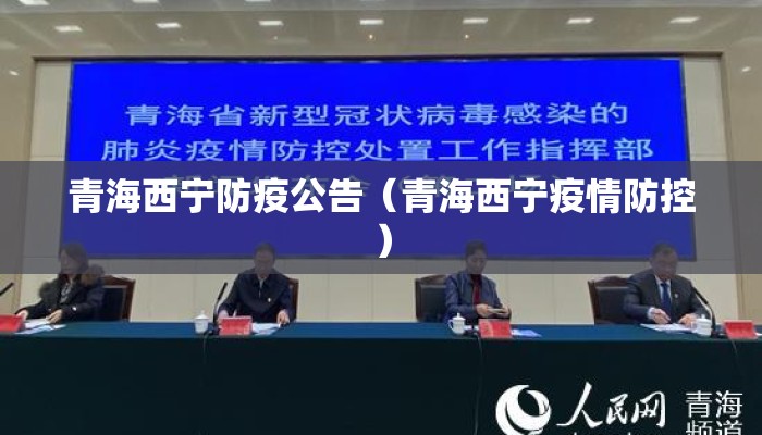 青海西宁防疫公告（青海西宁疫情防控）