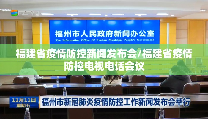 福建省疫情防控新闻发布会/福建省疫情防控电视电话会议