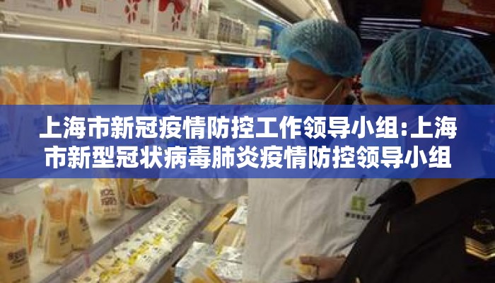 上海市新冠疫情防控工作领导小组:上海市新型冠状病毒肺炎疫情防控领导小组专家组
