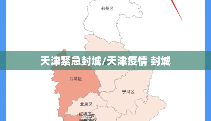 天津紧急封城/天津疫情 封城