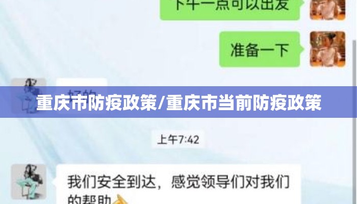 重庆市防疫政策/重庆市当前防疫政策