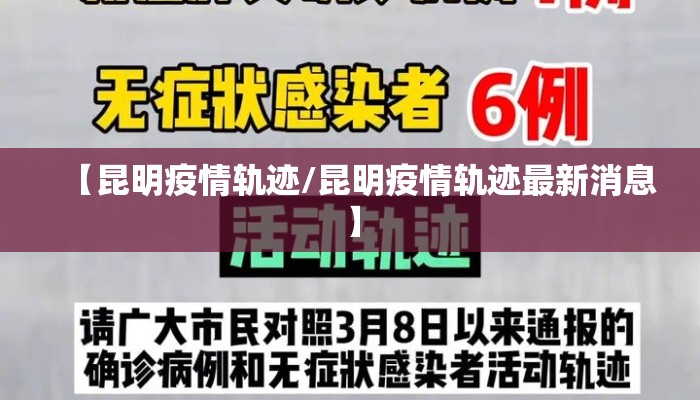 【昆明疫情轨迹/昆明疫情轨迹最新消息】