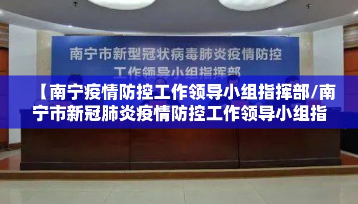 【南宁疫情防控工作领导小组指挥部/南宁市新冠肺炎疫情防控工作领导小组指挥部】