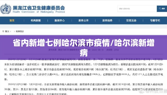 省内新增七例哈尔滨市疫情/哈尔滨新增病