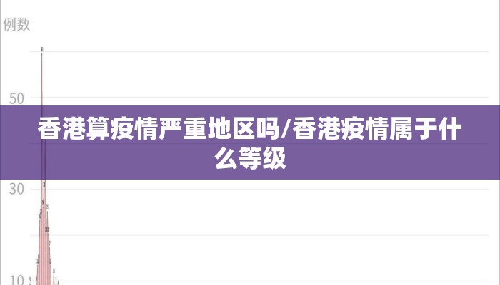 香港算疫情严重地区吗/香港疫情属于什么等级