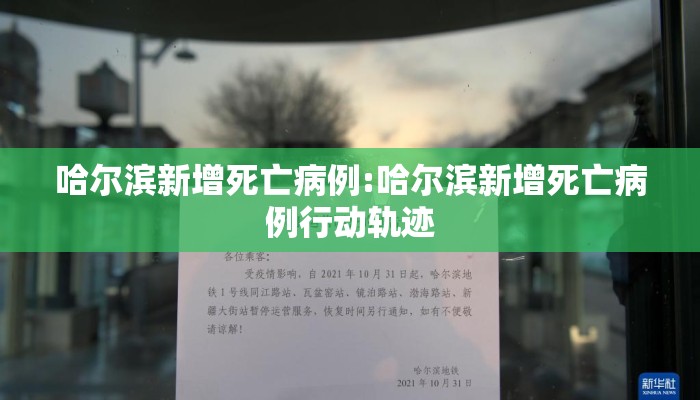 哈尔滨新增死亡病例:哈尔滨新增死亡病例行动轨迹