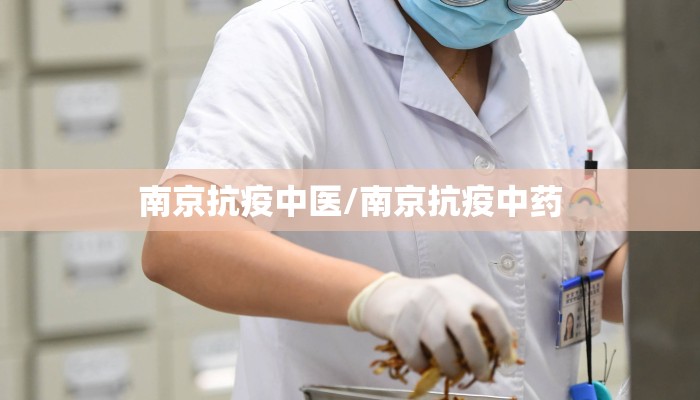 南京抗疫中医/南京抗疫中药