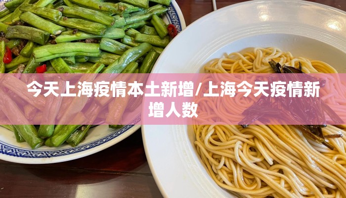 今天上海疫情本土新增/上海今天疫情新增人数