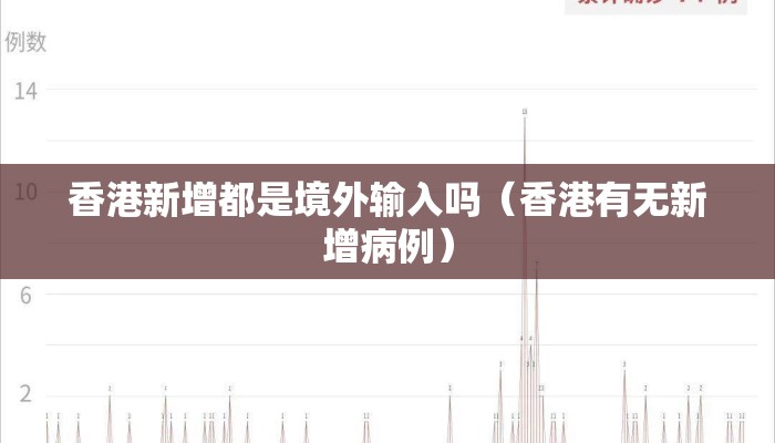 香港新增都是境外输入吗（香港有无新增病例）