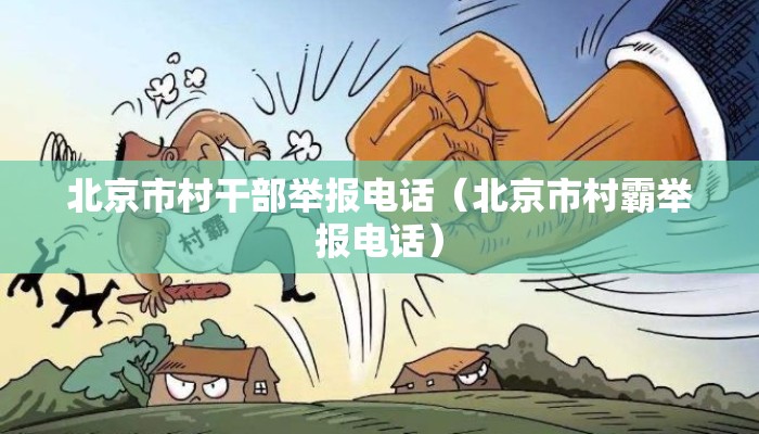 北京市村干部举报电话（北京市村霸举报电话）
