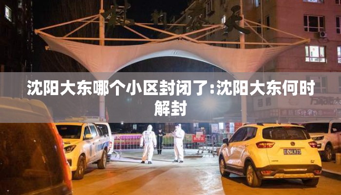 沈阳大东哪个小区封闭了:沈阳大东何时解封