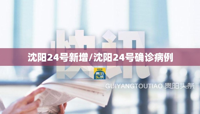 沈阳24号新增/沈阳24号确诊病例