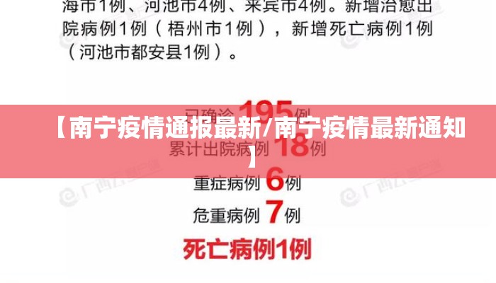 【南宁疫情通报最新/南宁疫情最新通知】