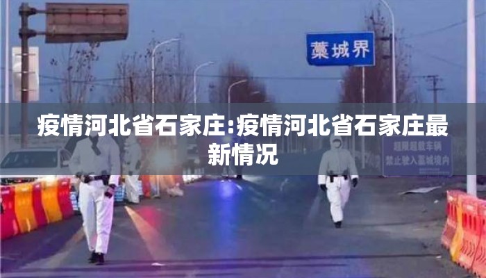 疫情河北省石家庄:疫情河北省石家庄最新情况