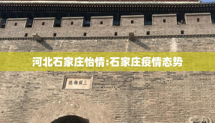 河北石家庄怡情:石家庄疫情态势