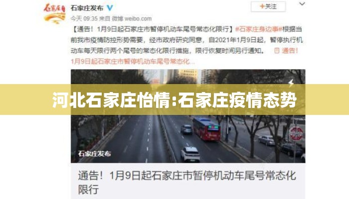 河北石家庄怡情:石家庄疫情态势