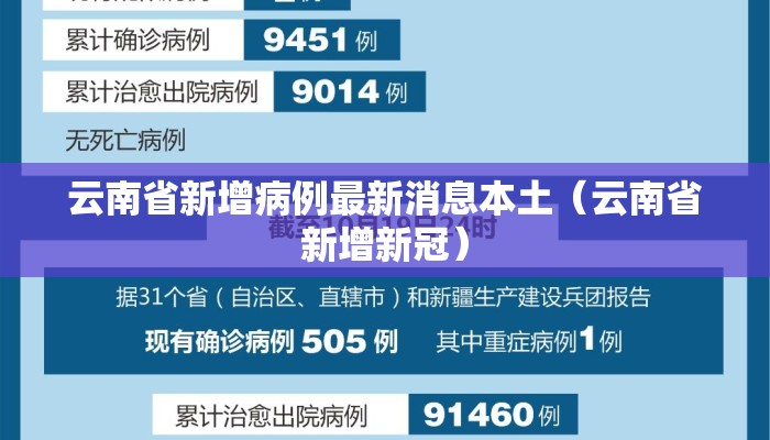 云南省新增病例最新消息本土（云南省新增新冠）