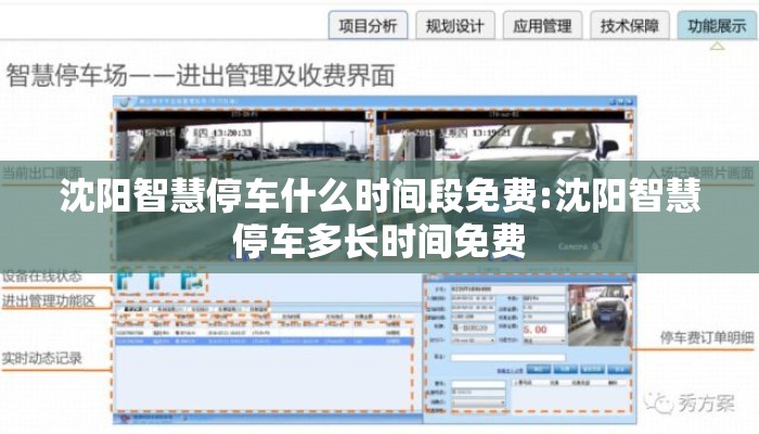 沈阳智慧停车什么时间段免费:沈阳智慧停车多长时间免费