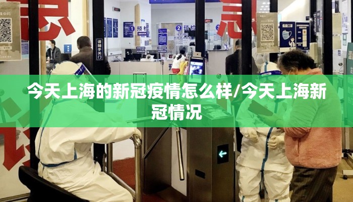 今天上海的新冠疫情怎么样/今天上海新冠情况