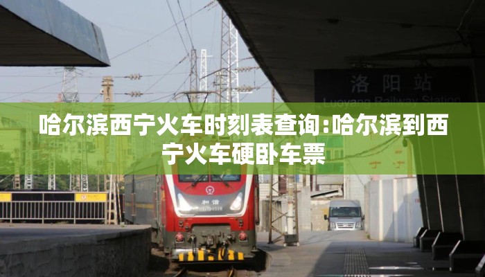 哈尔滨西宁火车时刻表查询:哈尔滨到西宁火车硬卧车票