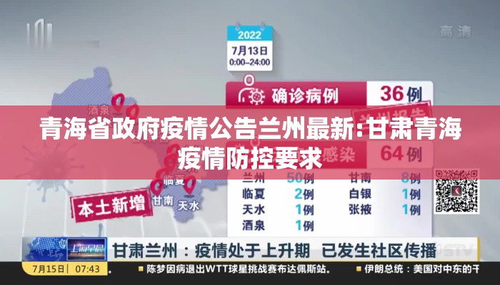青海省政府疫情公告兰州最新:甘肃青海疫情防控要求