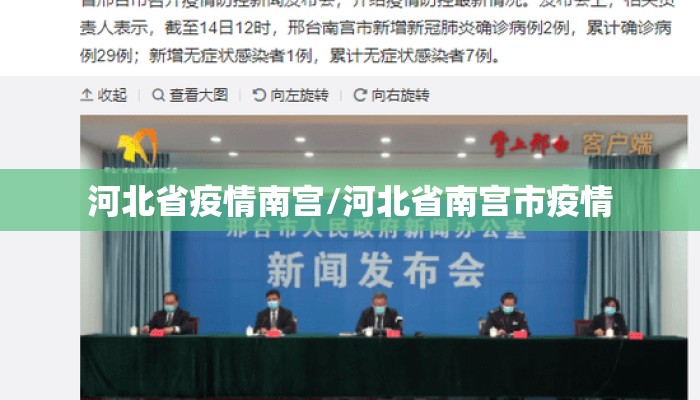 河北省疫情南宫/河北省南宫市疫情